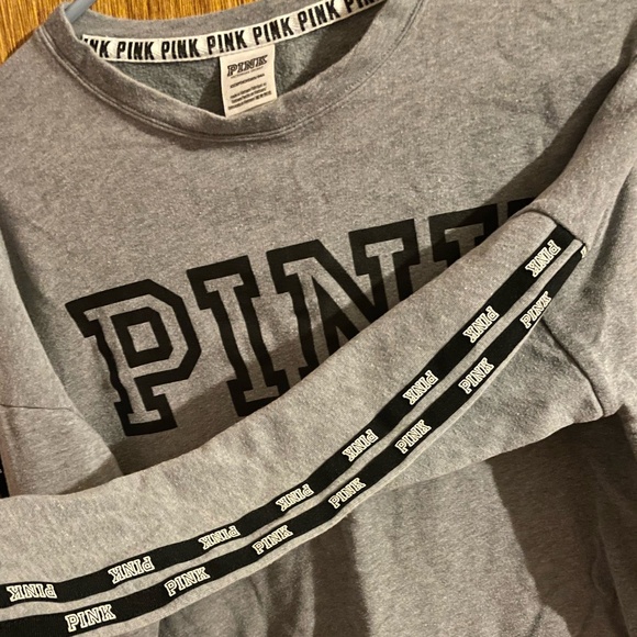 VS Pink grey sweatshirt - Picture 3 of 6